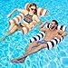 TIWISSES 2 Pack Inflatable Pool Floats 4in1 Pool Hammock with Bottom Mesh 3 Tubes Inflatable Hammock for AdultsPortable Floating Chair Bed for Travel Swimming Pool Hot Tub - Image 3