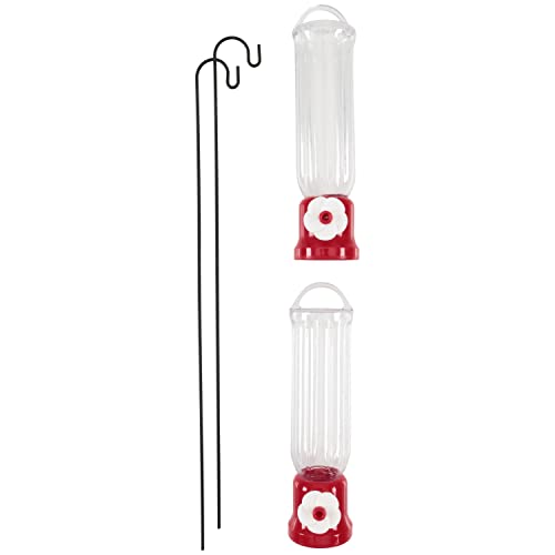 Pennington Planter Hummingbird Feeder 2 Pack 2.3 Ounce Capacity - Image 1