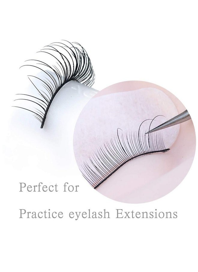 SRCKFIZ 30 Pairs Practice Lash Strips Training Lashes for Eyelash Extensions Supplies Practice Eyelash Strips Lash Training Kit Lash Extension Supplies for Mannequin Head Beginner by SRCKFIZ  - Image 5