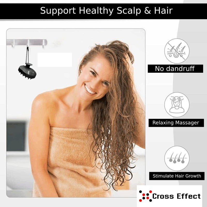 MIRARIYA Exfoliating Gloves for Body Cleansing and Scrubbing Bath Gloves Tan Removalmade of Natural Fibre Gentle on the Skin Sustainablewith Hair Scalp Massager Shampoo Brush - Image 2