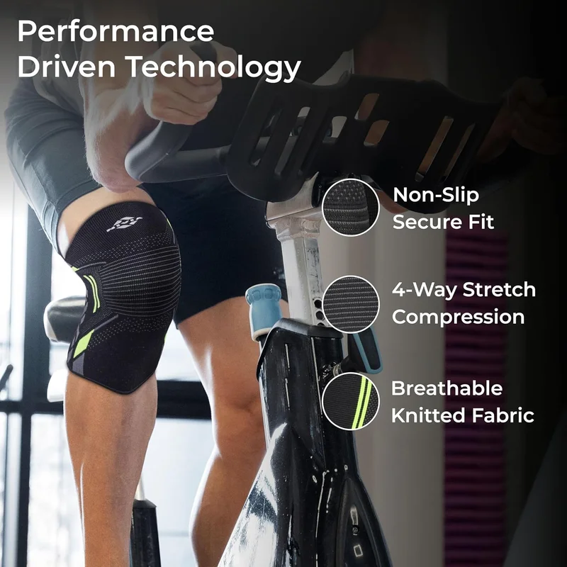 Nivia Nivia Knitted Knee Support Sleeves