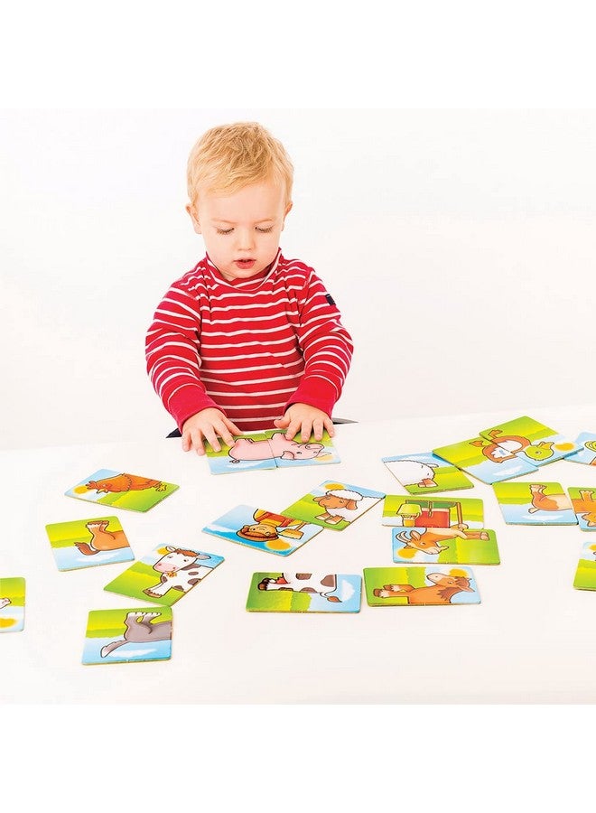 Orchard Toys Farmyard Heads and Tails, Matching and Memory Board Game, Educational, Teacher Tested, Puzzle Activity Fun Memory Set Party Gift to Kids 18 Months to 3 Years. - Image 4