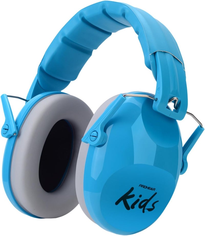 PROHEAR 032 2.0 Noise Cancelling Headphones for Kids - 25dB Noise Reduction - Adjustable Sensory Ear Protection Muffs for Concert, Fireworks, Monster Truck Shows, School - Blue - Image 1