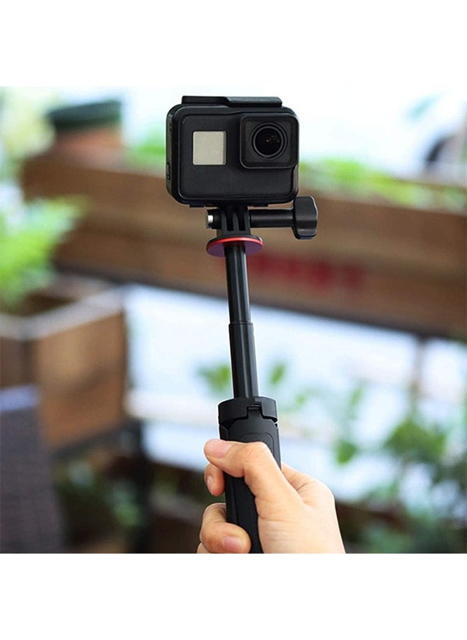 Ulanzi Extendable Selfie Stick for Action Camera, Portable Vlog Selife Stick Tripod Handle Grip Stand Action Camera Vlog Accessory Kits  - Image 2