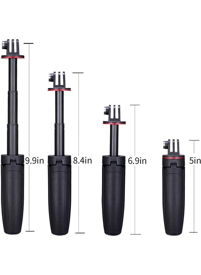 Ulanzi Extendable Selfie Stick for Action Camera, Portable Vlog Selife Stick Tripod Handle Grip Stand Action Camera Vlog Accessory Kits  - Image 3