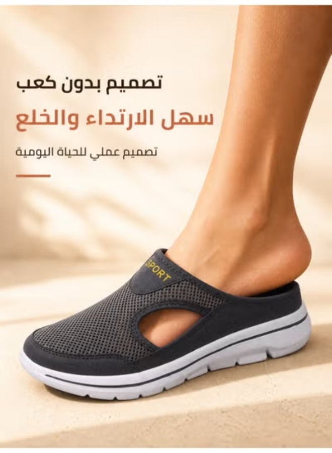 Unisex Summer Breathable Half Slippers Casual Slip-On Shoes - Anti-Slip Comfortable Slides Sandals for Men Women - Image 5