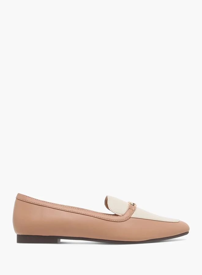 Celeste Women's Metal Accent Slip-On Ballerina Shoes