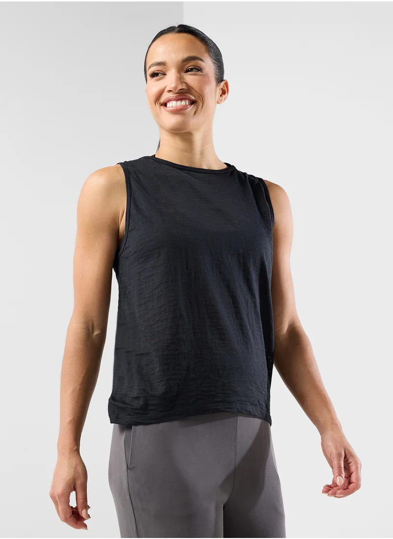 FRWD Tank Top With Back Tie Detail