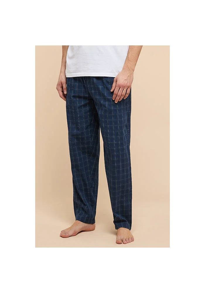 R&b  Plaid Lounge Pants with Drawstring Waist for Men | Best Price UAE
