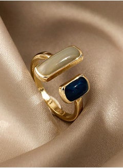 Styli Gem Accent Cuff Ring  - Image 4