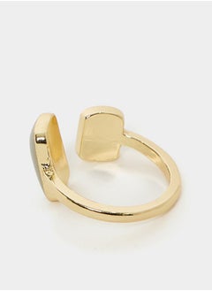 Styli Gem Accent Cuff Ring  - Image 3