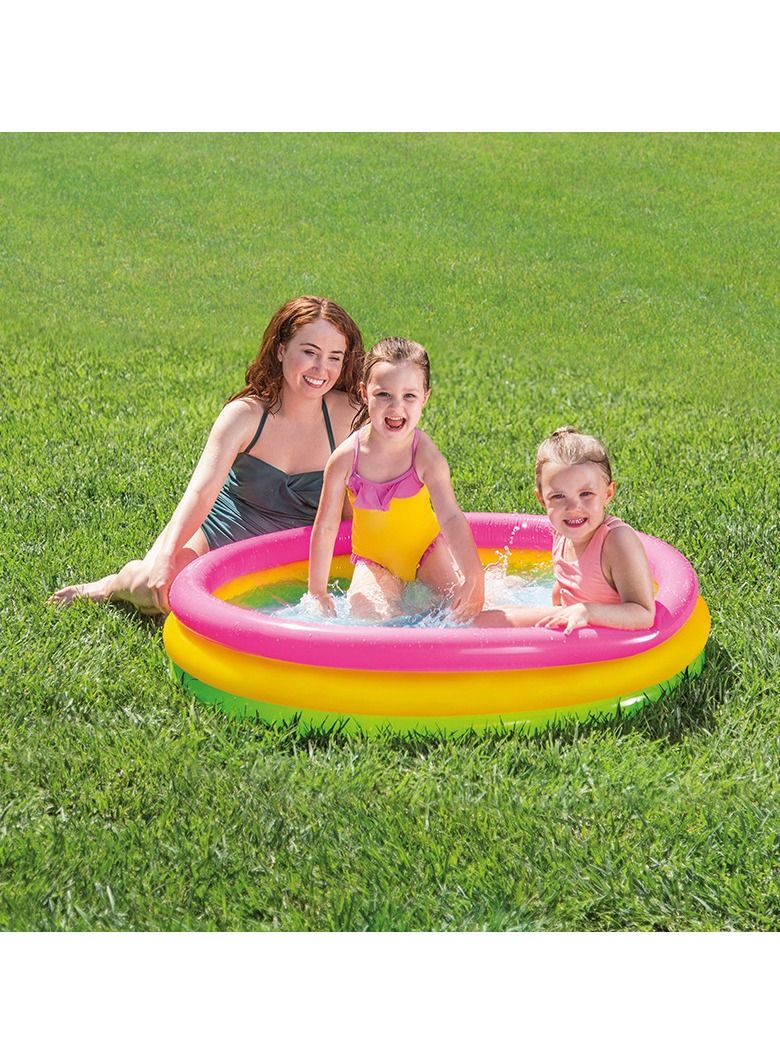 Sunset Glow Baby Pool, Multicolor, (86x25cm) - Image 4