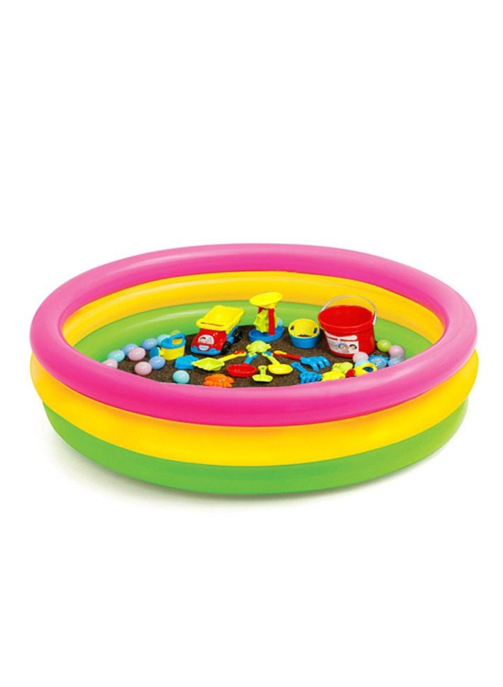 Sunset Glow Baby Pool, Multicolor, (86x25cm) - Image 1