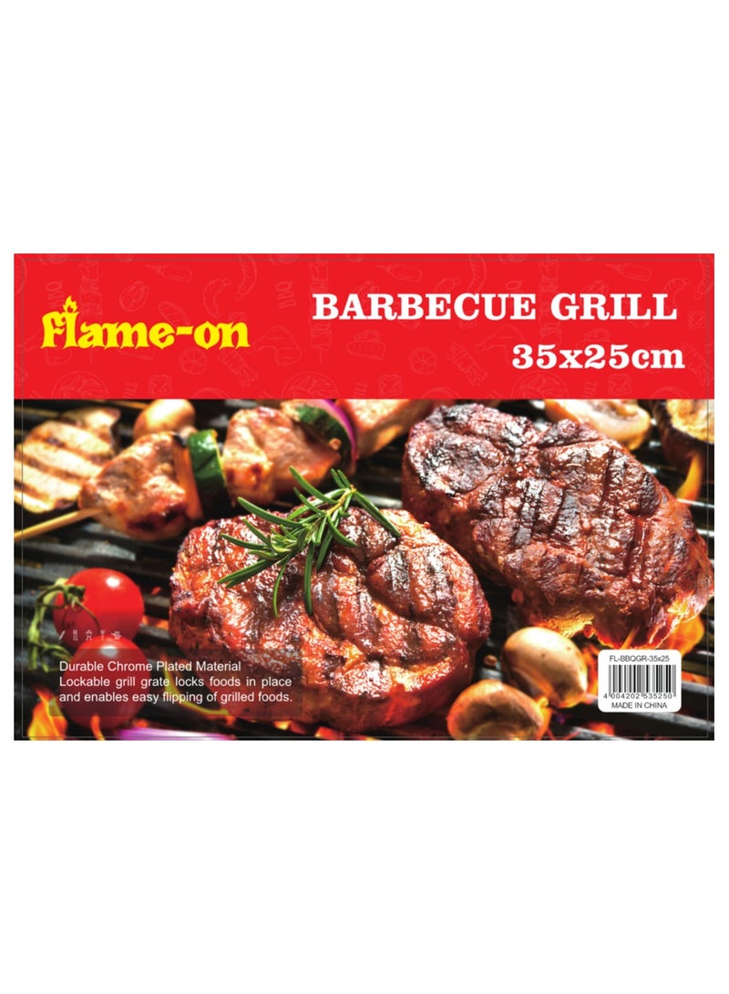 فلايم-أون شواية فليم أون بمقبض خشبي 35x25 - Image 2