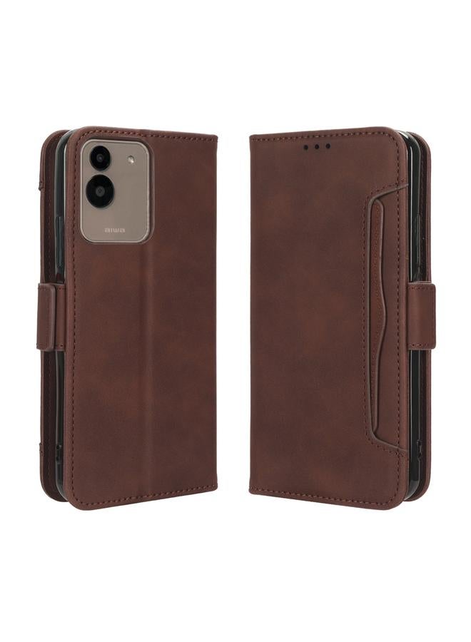 S-TOP Case For Aiwa Phone B-2 JA3-SMP0602 Skin Feel Calf Texture Card Slots Leather Phone Case - Image 2