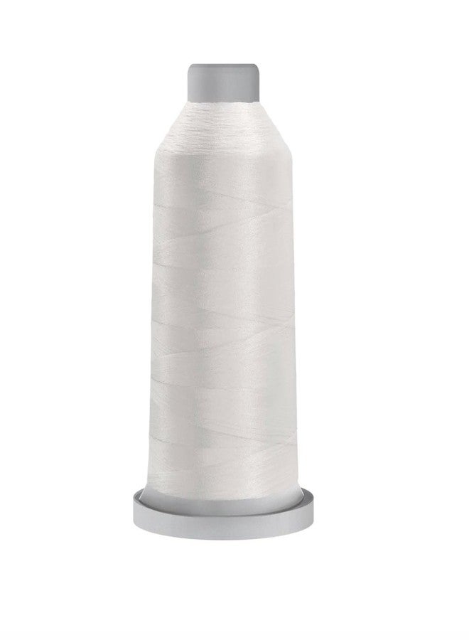 Glide Thread Trilobal Polyester No. 40-5000 Meter Spool - 10000 White - Image 2