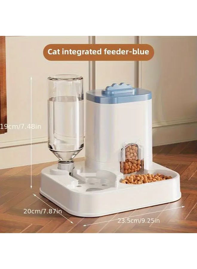 Automatic Pet Water Dispenser And Food Bowl Gray 0 26 To 2 64 Gallon No Batteries Needed - Image 4