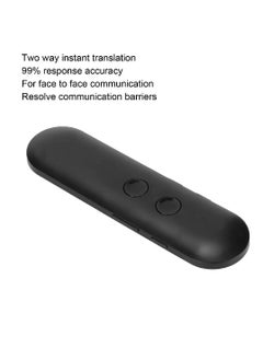 GENNEXT Instant Language Translator Device, 2 Way Real Time Portable Voice Translate 40 Languages Bluetooth AI Translator for Travel Study Work (Black)  - Image 5