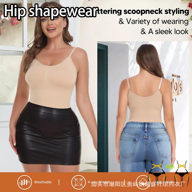 مشكل الجسم ملابس داخلية للنساء بدون seams حجم كبير مرونة عالية دفع للأعلى تحكم في البطن بدلة - Image 1