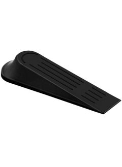 Bukela Door Stoppers Door Wedge Heavy Duty Door Wedge, Non-Slip Door Jammer, 10 Pieces Plastic Door Stop Wedges for Home and Office, Interior Bathroom, Kitchen, Children's Room Door (Black)  - Image 5