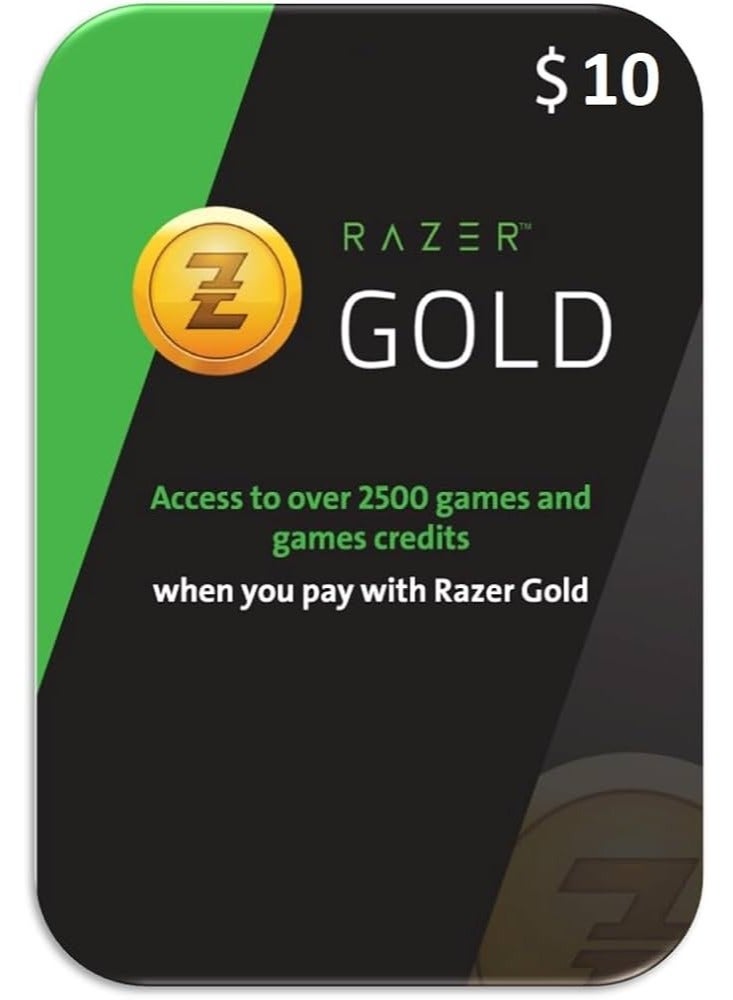 ريزر كارت شحن رازار جولد - إستخدام عالمي