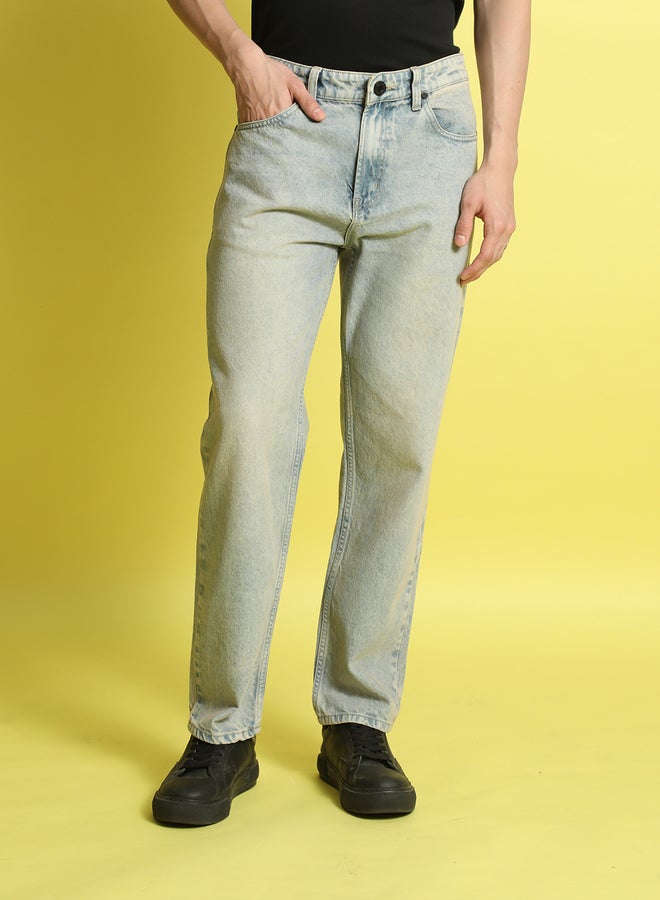 تايك تو جينز رجالي بقصة مريحة وغسيل حمضي من بيني كليد - Image 2