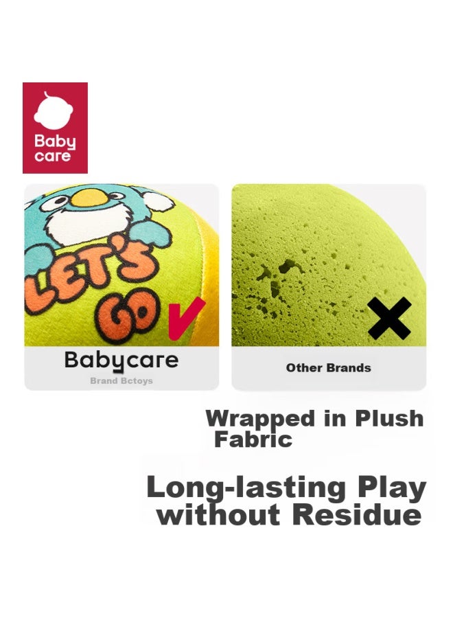 Babycare Pat Pat Ball, Children's Small Rubber Ball, Baby Elastic Training Silent Ball 2.0 - Velvet Version - Image 1