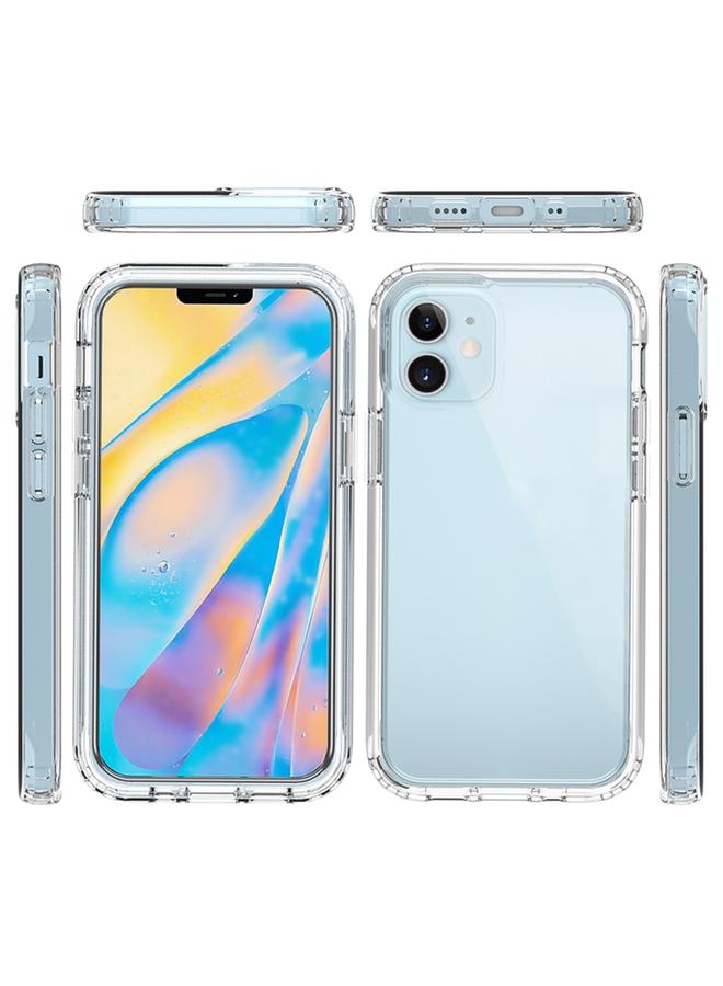 اس-توب جراب لهاتف iPhone 12 mini مقاوم للصدمات شفافية عالية بلونين متغيرين تدريجيًا مصنوع من مادة PC + TPU بألوان الحلوى جراب واقٍ - Image 2