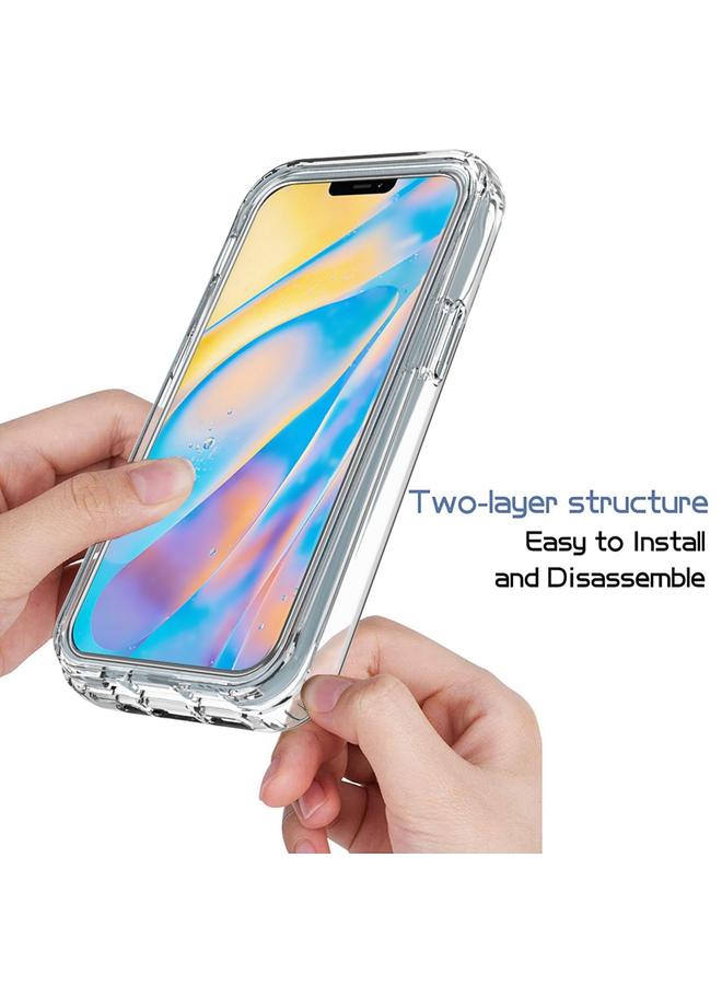 اس-توب جراب لهاتف iPhone 12 mini مقاوم للصدمات شفافية عالية بلونين متغيرين تدريجيًا مصنوع من مادة PC + TPU بألوان الحلوى جراب واقٍ - Image 3