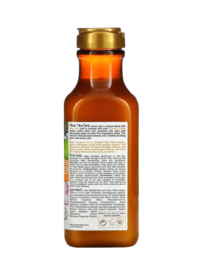 MAUI MOISTURE Hair Care Curl Care + Coconut Oil Shampoo 385 ML  - Image 3