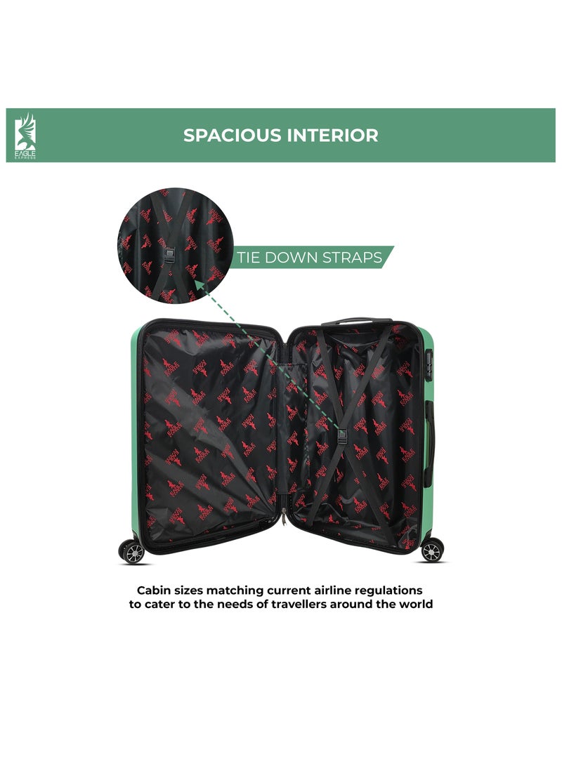 ايجل اكسبريس عربة EAGLE EXPRESS FUSION ABS الصلبة مقاس 20 بوصة باللون الأخضر الفاتح - Image 5