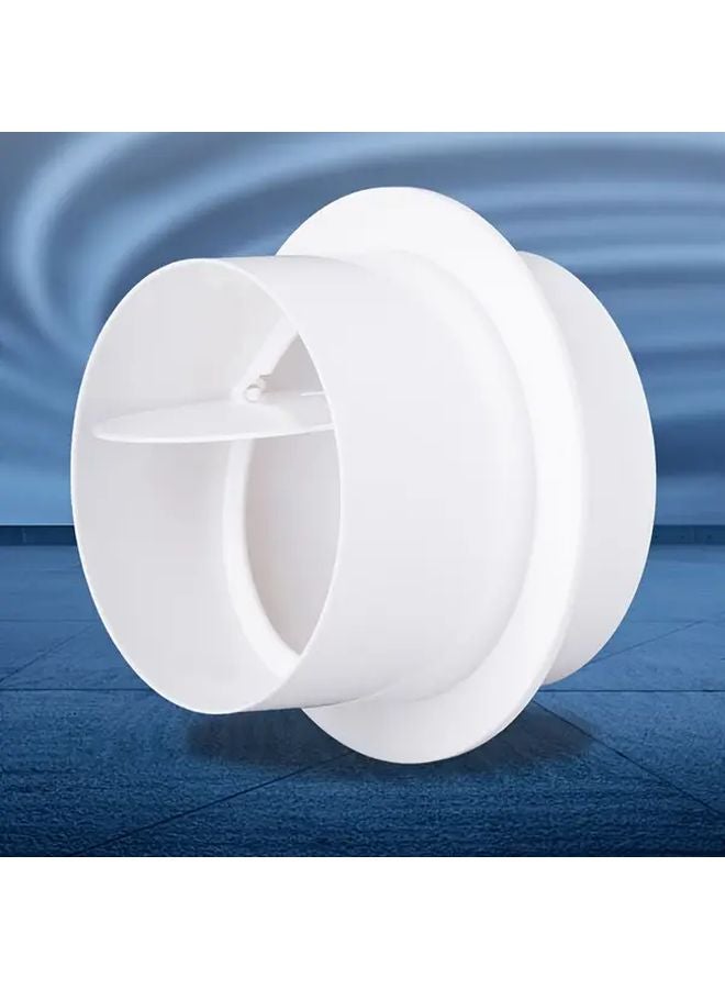 صمام فحص أحادي الاتجاه غير مرتجع لأنابيب تهوية مروحة العادم للمطبخ والحمام - Image 5