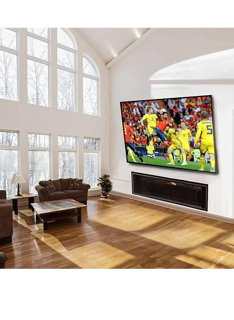 26" - 75" Fixed TV Wall Mount Bracket, Universal Tilt TV Heavy Duty Wall Mount Adjustable TV Stand for LED LCD OLED Plasma TV with Super Strong 50kg Weight Capacity VESA up to 700 x 400  - Image 2