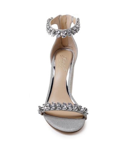 Jewel Badgley Mischka Mayra Ankle Strap Evening Shoe - Image 5