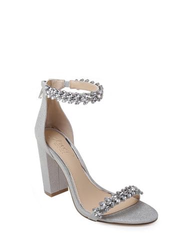 Jewel Badgley Mischka Mayra Ankle Strap Evening Shoe - Image 2