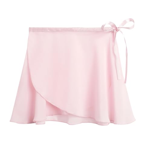 Stelle Ballet Skirt Women Chiffon Sarong Wrap Skirt Adjustable Tie Adult Dance Skirts (Ballet Pink,S) - Image 1