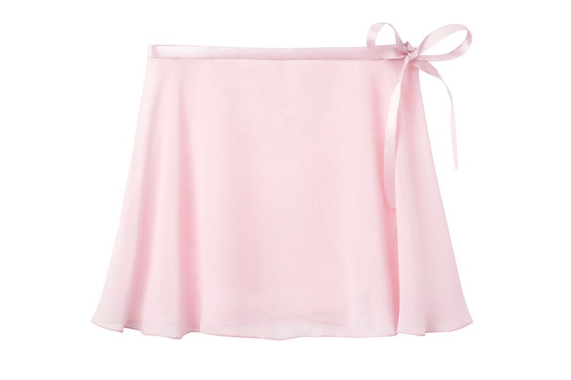 Stelle Ballet Skirt Women Chiffon Sarong Wrap Skirt Adjustable Tie Adult Dance Skirts (Ballet Pink,S) - Image 5