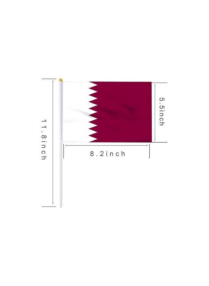 PRINTSHOP4ME Set of 10 Hand-Held Mini Country Flags - Perfect for Parades - Festivals and Party Decorations - Party Favors and Event Supplies  - Image 3