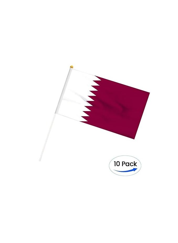 PRINTSHOP4ME Set of 10 Hand-Held Mini Country Flags - Perfect for Parades - Festivals and Party Decorations - Party Favors and Event Supplies  - Image 4
