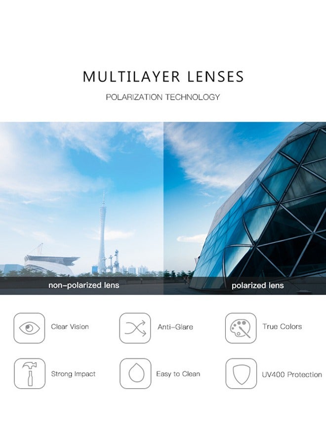 جيوان نظارات شمسية للرجال المسافر - Image 5