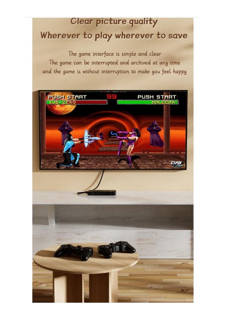HD TV Video Game Box Retro Console Box With 15,000 Games Wireless Controller Gamepad - Image 2