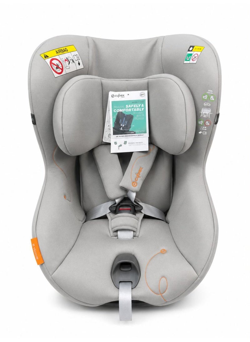 Cybex Sirona G i-Size 360° Rotating ISOFIX Car Seat | Rear & Forward Facing | Newborn to 4 Years (40-105 cm, Up to 19 kg) | Lava Grey | Without Base - Image 1