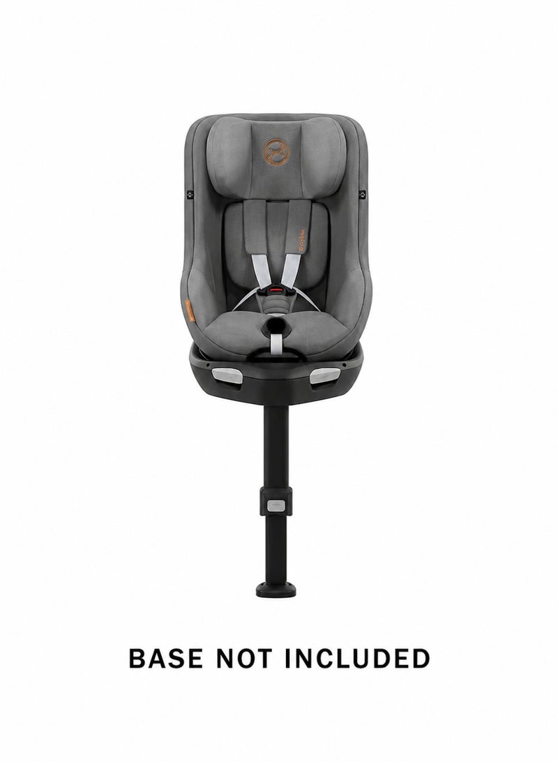 Cybex Sirona G i-Size 360° Rotating ISOFIX Car Seat | Rear & Forward Facing | Newborn to 4 Years (40-105 cm, Up to 19 kg) | Lava Grey |  Base not included - Image 2
