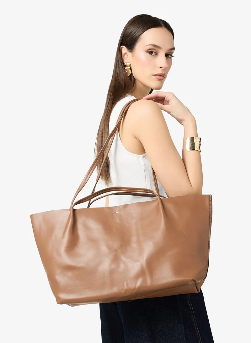 ELLA East-To-West Tote Bag With Handle And Strap
