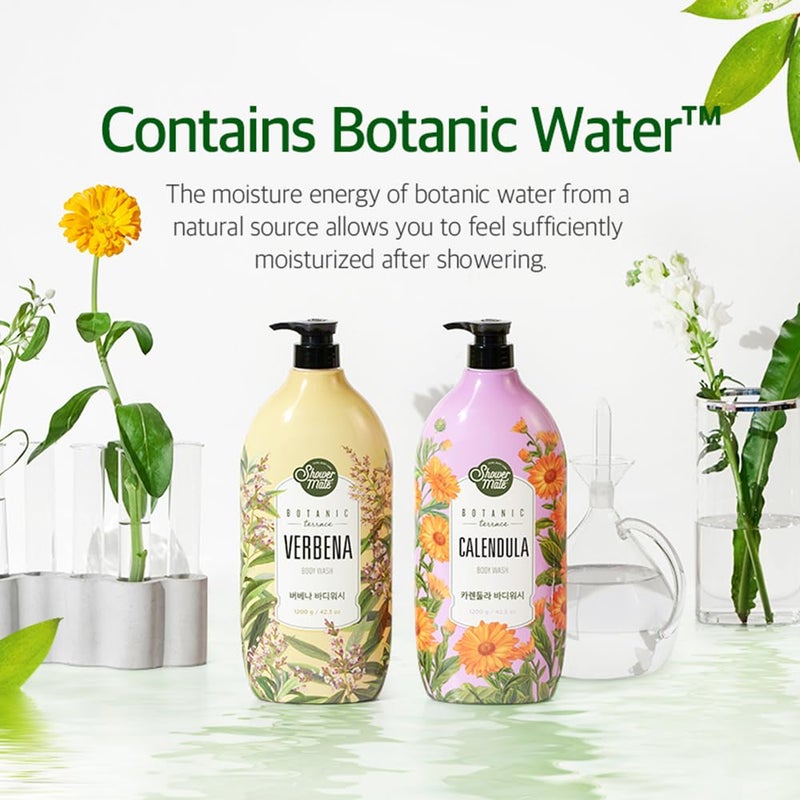 Shower Mate Botanic Body Wash 423 fl oz 12 kg Verbena - Image 2