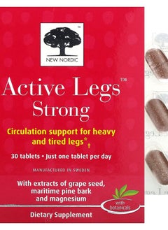 New Nordic Active Legs Strong 30 Tablets 