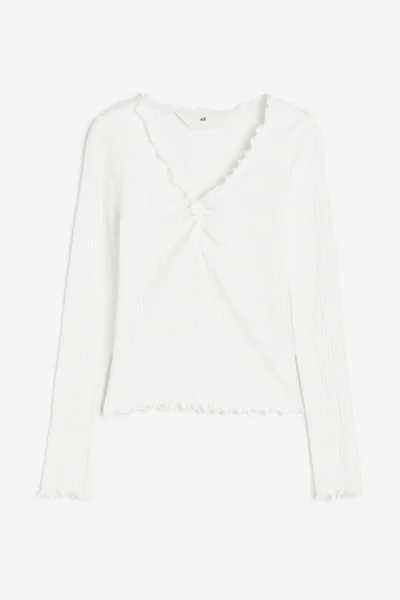 H&M Youth Crinkle Top