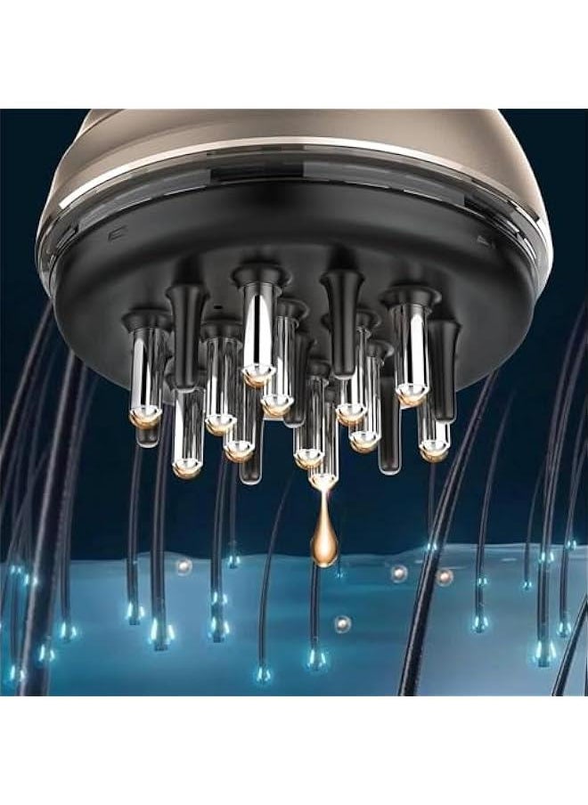MOXO Scalp Applicator Comb Hair Oil Applicator for Medicine Scalp Head Fluid Comb Essential Oil Hair Treatment Head Scalp Massager Brush Scalp Massager for Hair Treatment Medicine  - Image 3