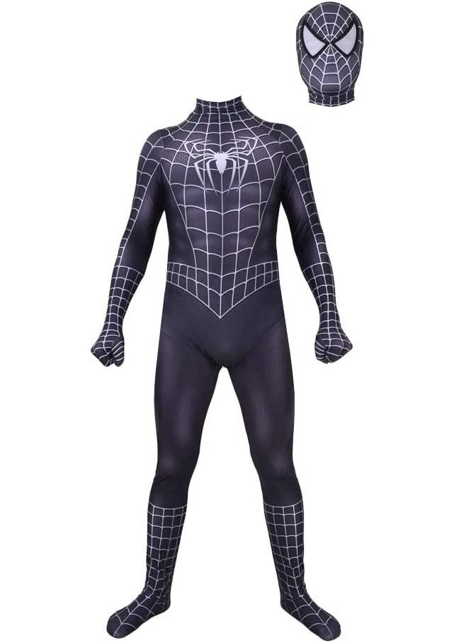 3D Style Cosplay Costume Bodysuit Jumpsuit,Spandex Jumpsuit with Printed Design,Cosplay Costumes for Kids - Image 3