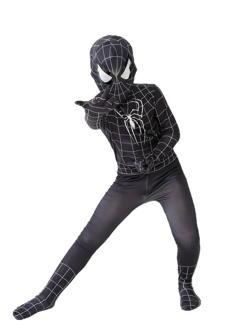 3D Style Cosplay Costume Bodysuit Jumpsuit,Spandex Jumpsuit with Printed Design,Cosplay Costumes for Kids - Image 1